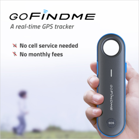 GoFindMe: A GPS Tracker Works Without Cell Service