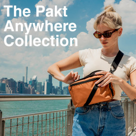 The Pakt Anywhere Travel Bag Collection