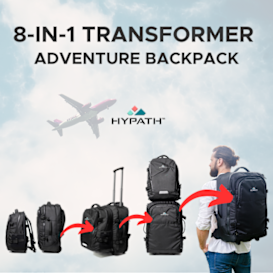 Hypath 8-in-1 Transformer Adventure Backpack
