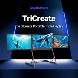 TriCreate Triple-Screen Display