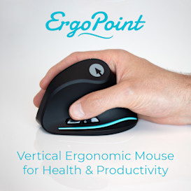 ErgoPoint Vertical Mouse for Health & Productivity
