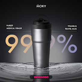 Woky Titanium Travel Mug