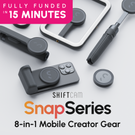 SnapSeries: 8-in-1 Mobile Creator Gear for Content
