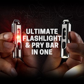 Hunt Pro: The 5-LED Mini Flashlight & Tool in One.