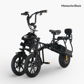 1 Second Folding  All-Terrain 3-wheel E-scooter