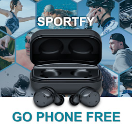 Sportfy - Internal Storage True Wireless Earbuds