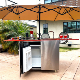Backyard Banger: First Portable Outdoor Kitchen