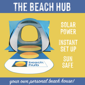 Beach Hub - the Instant Beach Shelter, Reimagined.