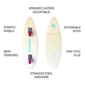 SEASKATE - The World's Surfiest Skateboard.