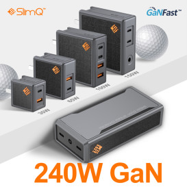 The Smallest 240W Laptop Charger with PD 3.0