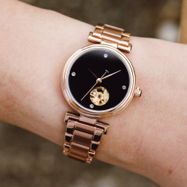 Twilight Glint: Ladies' automatic watch