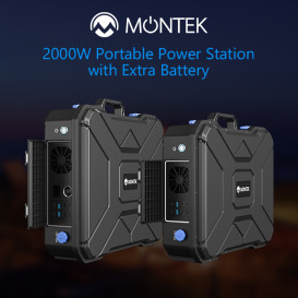 MONTEK 2000W Suitcase Power Station X1200 & X2000