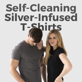 Silver Tees - Odourless T-shirts with Nano Silver