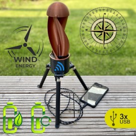 Tornado: New Portable Savonius Wind Turbine