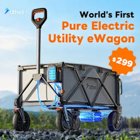 Litheli: Electric Utility Wagon with Power Bank