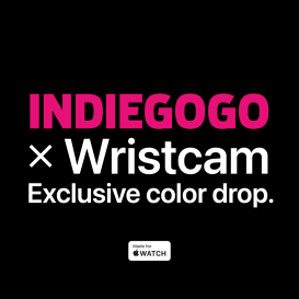 Indiegogo x Wristcam Limited Edition Color Drop