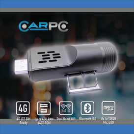 CarPC AADongle add Android, GPS, 4G Mini PC to Car