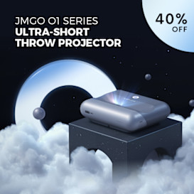 JMGO O1 Pro- Ultra-short Throw Smart LED Projector