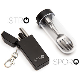 STRO & SPORQ Replaces Single-Use Straws & Utensils