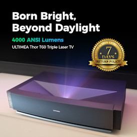 ULTIMEA Thor T60 Triple Laser TV: Beyond Daylight