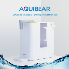 Aquibear: Purifies water and boils it in 3 seconds