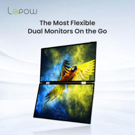 Lepow DualViews: The Most Flexible Dual Monitors