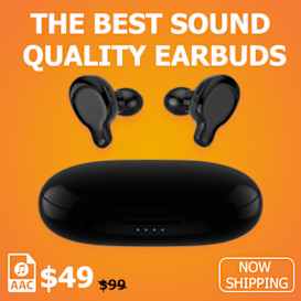 Surge Mini:The Best Sound Quality Wireless Earbuds