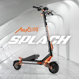 SPLACH Mukuta Scooter with a Removable Power Bank