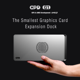 GPD G1: The Smallest Graphics Card Expansion Dock