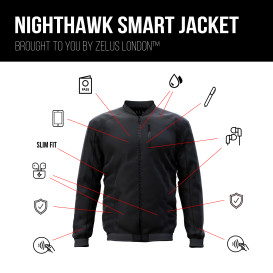 Multi-functional Bomber Jacket - Nighthawk