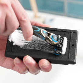 New Shaving Innovation. Carbon Razor Blade Cleaner