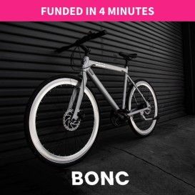 Bonc Bike: Sleek, Long Range, Minimalist ebike
