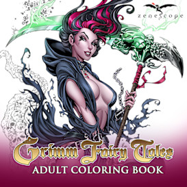 Two New Grimm Fairy Tales Adult Coloring Books!