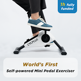 CYCPLUS DC1: Self-powered Mini Pedal Exerciser