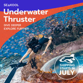 World's 1st Hands-Free Underwater Thruster