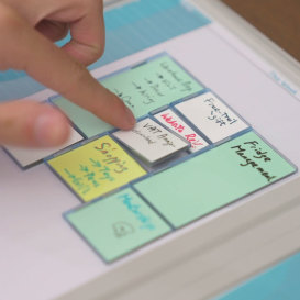 Mover Erase Combo - Reusable Thumbsized Whiteboard
