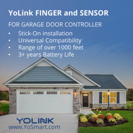 YoLink Finger Make Your Garage Smart in Seconds