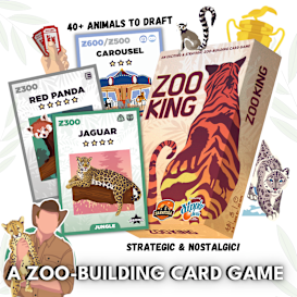 Zoo King: A strategic zoo tycoon card game