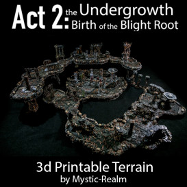 Act2: Undergrowth Birth of the Blight Root Terrain