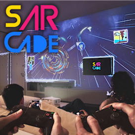 S-ARCADE : First Spatial Augmented Gaming System