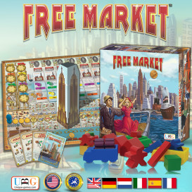 FREE MARKET - Unique Board Game
