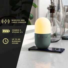 Lucis 3.0 Mood Lamp, The fast Wireless QI Charger