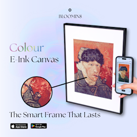 BLOOMIN8 -World's First Smart COLOUR E-Ink Canvas