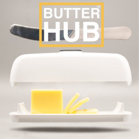 BUTTER HUB - Smarter Magnetic Butter Dish