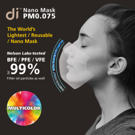 The World’s Lightest, Reusable, Nano Mask
