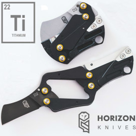 LYRA: Worlds best TITANIUM Morphing Nano EDC Knife
