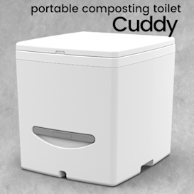 Cuddy, the best portable composting toilet