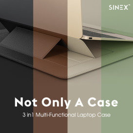 SINEX- World's FIRST 3in1 Laptop Stand Case