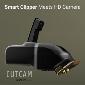 CutCam: Clippers designed for pro self-haircuts