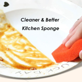 Cleanest Kitchen Sponge for Easiest Wash